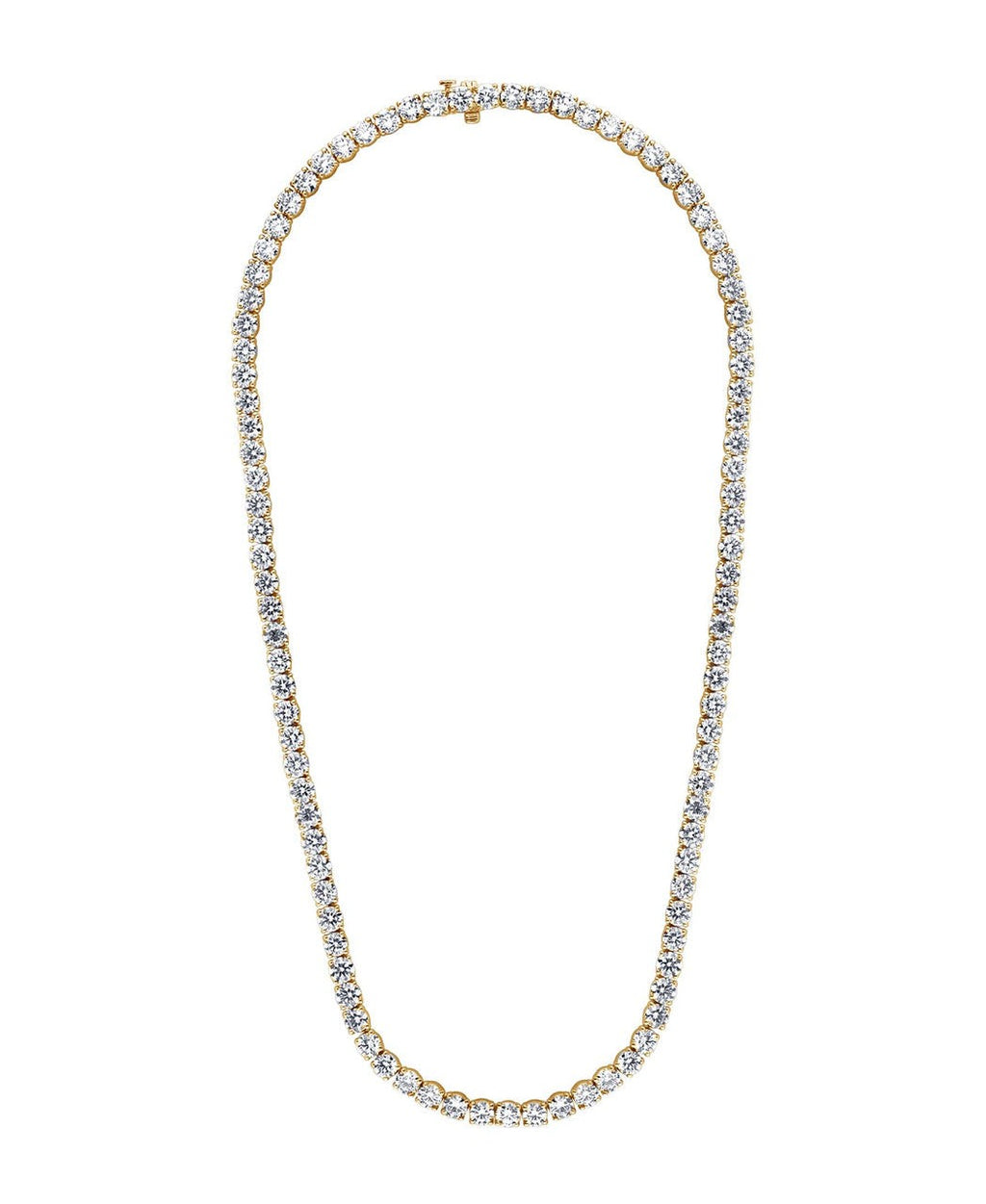 28 1/2CTTW Diamond Tennis Necklace
