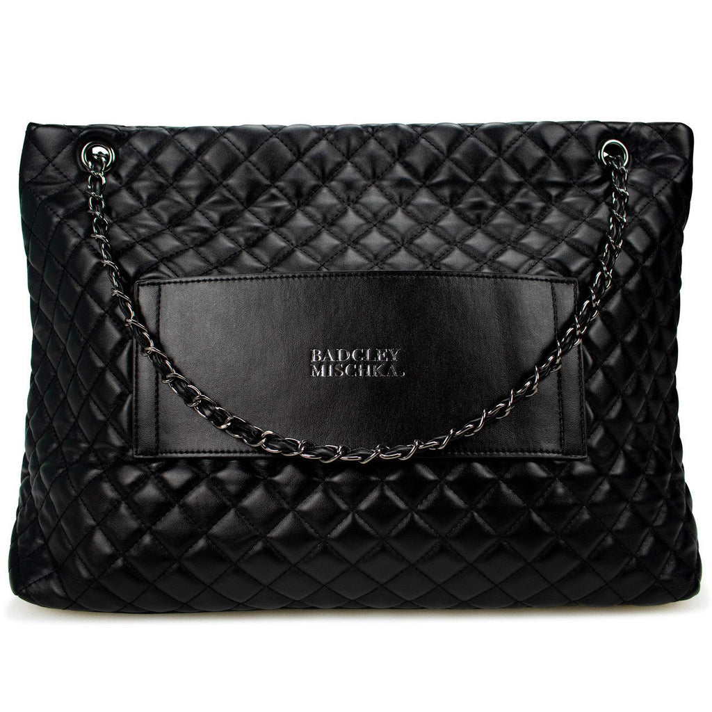 Diana Vegan Leather Tote Weekender Travel Bag
