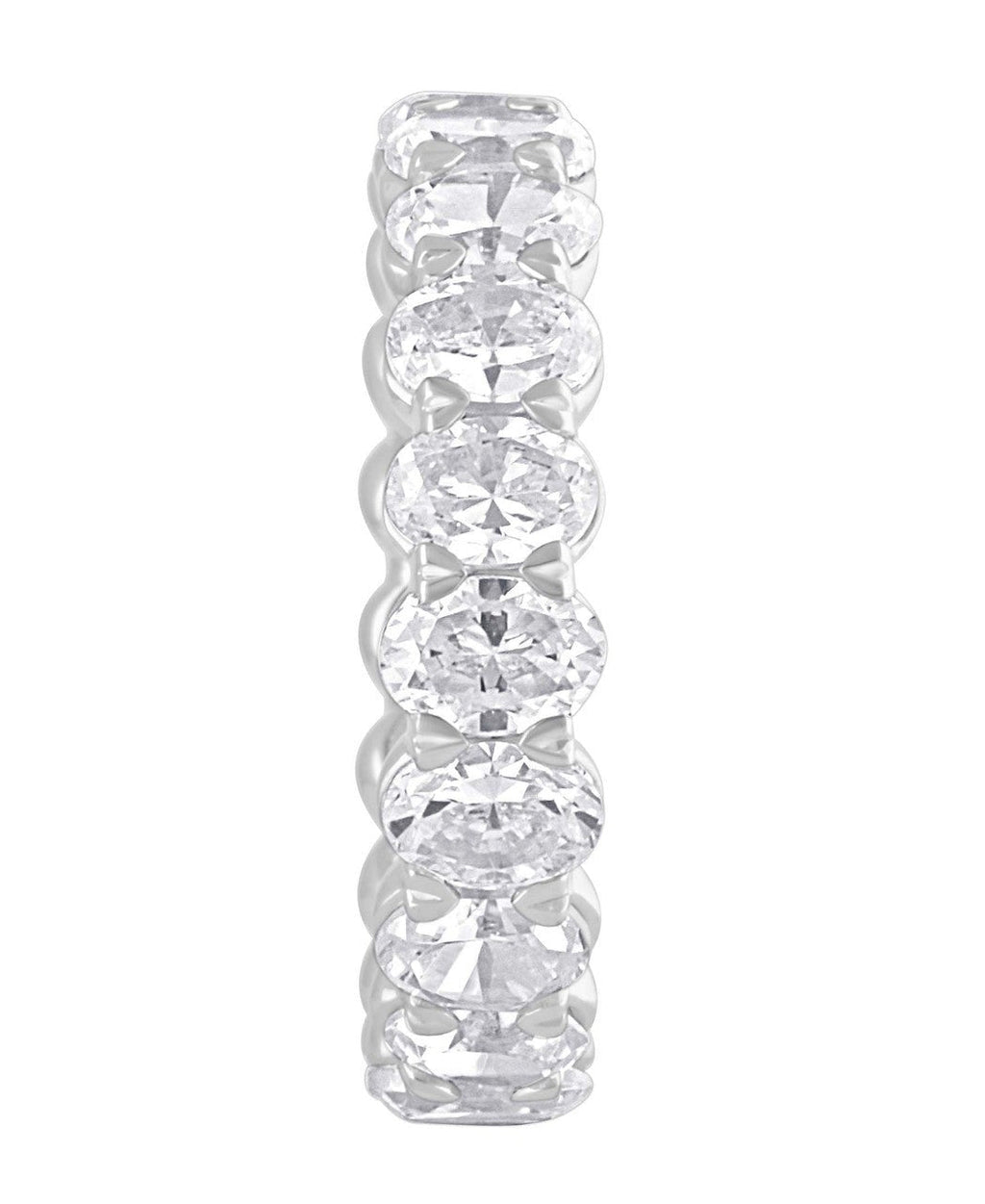 Oval-Cut Eternity Band Ring