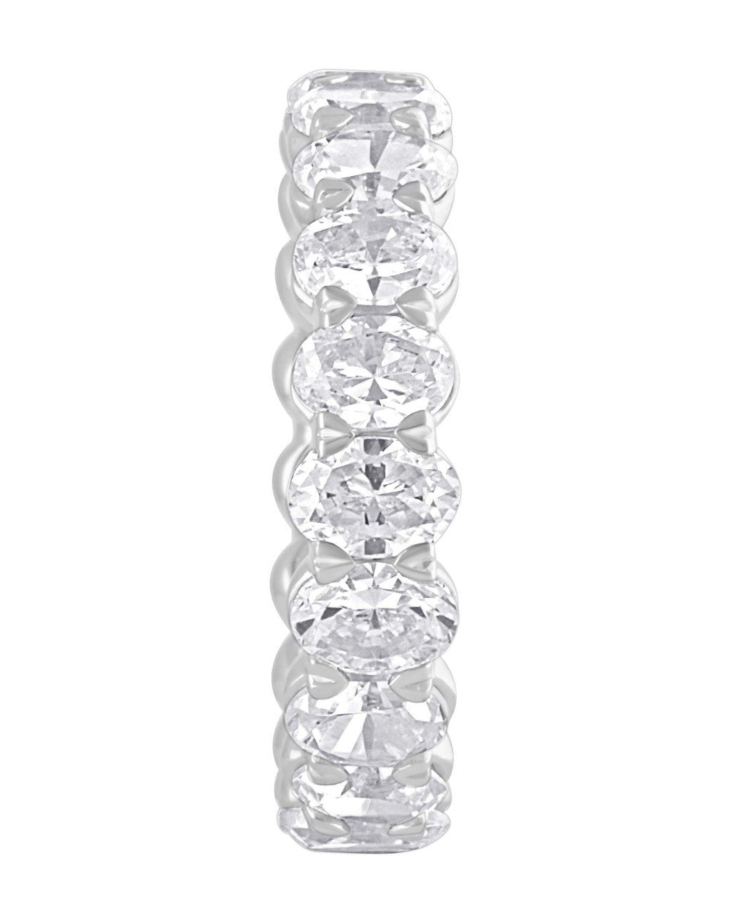 Oval-Cut Eternity Band Ring