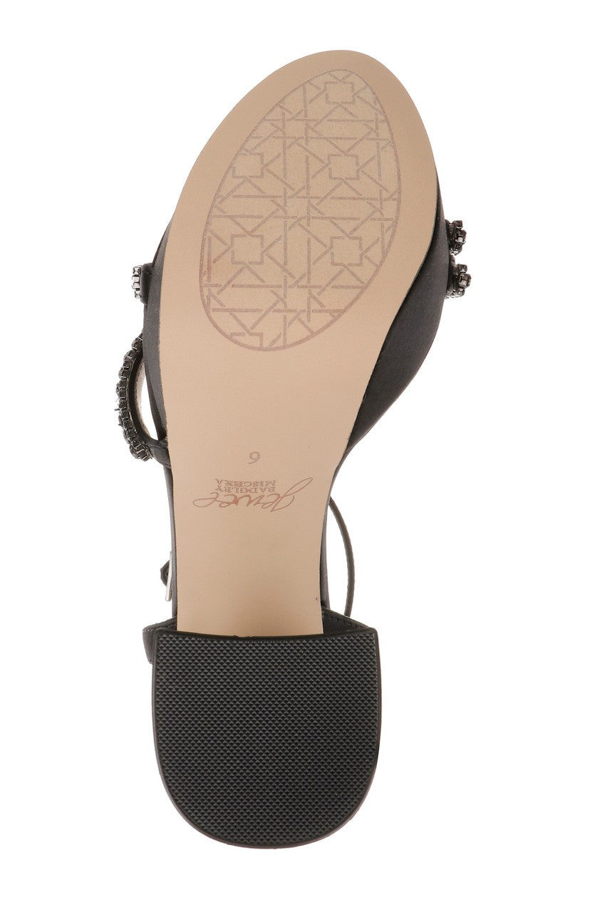 Rochel Platform Block Heel with Gemstone Embellished Straps