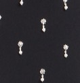 Cap Sleeve Beaded Gown