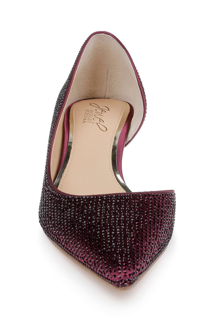 Teegan Pointed Toe Kitten Heel Pumps