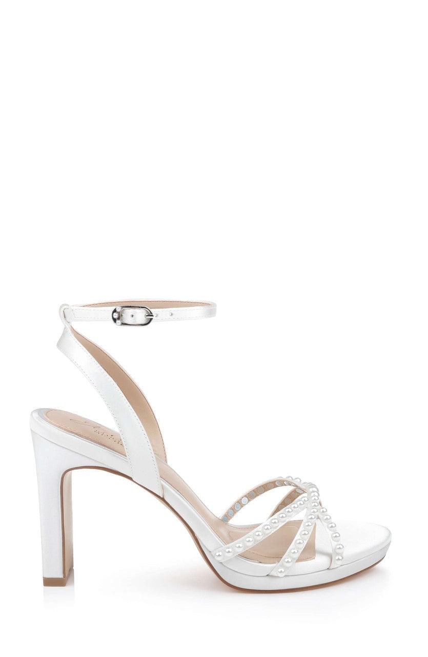 Iona Ankle Strap Block Heel Sandal