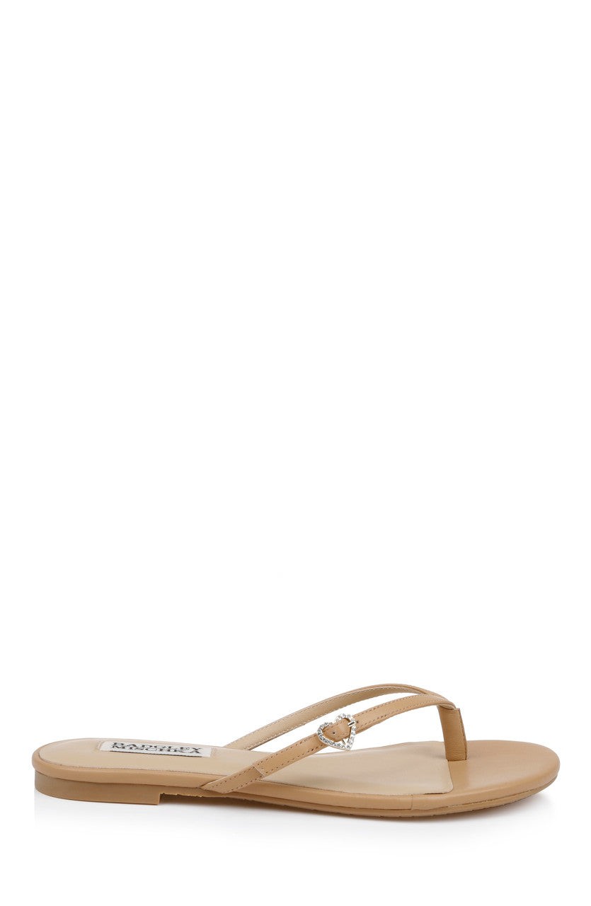 Dynah Leather Thong Sandals