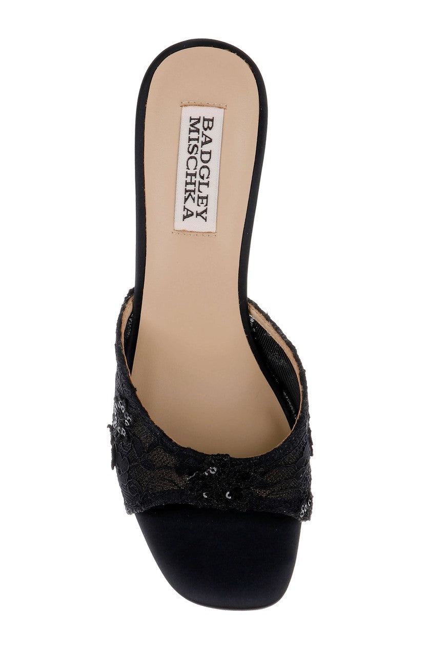 Draya Open Toe Mid Heel Mules