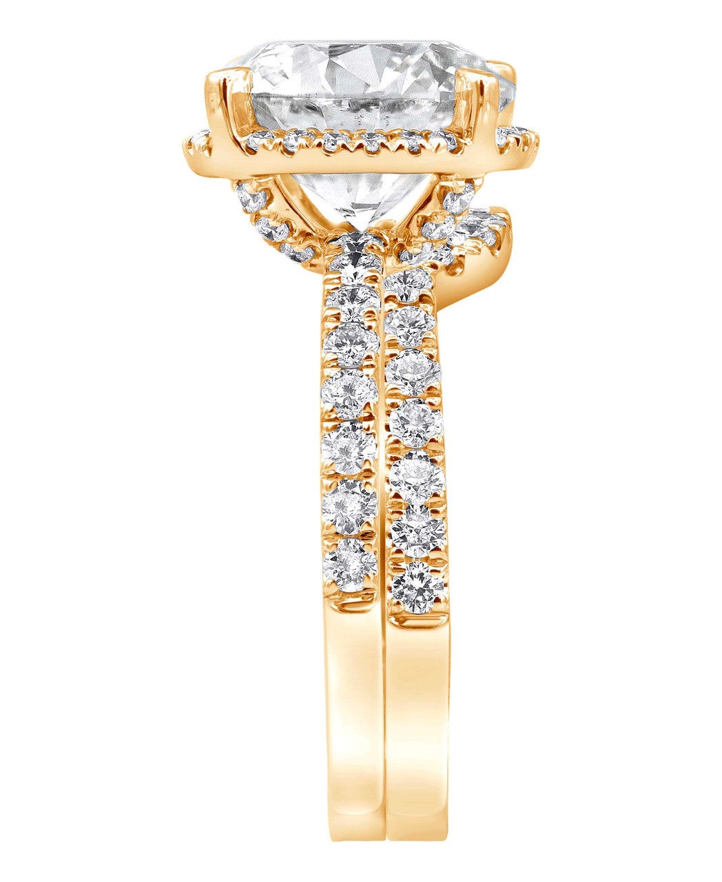Diamond Rings Bridal Set