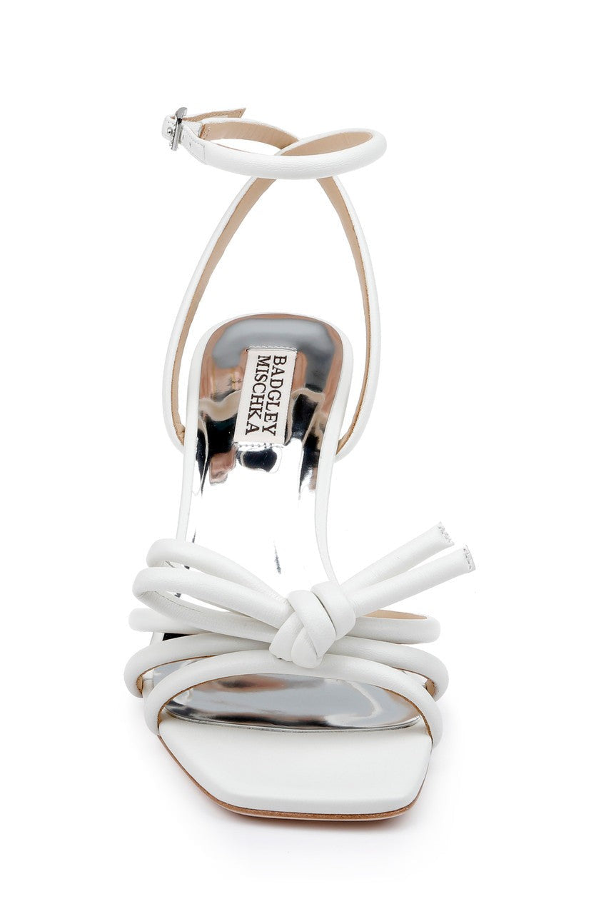 Luciana Knot Detail Wedge Sandal