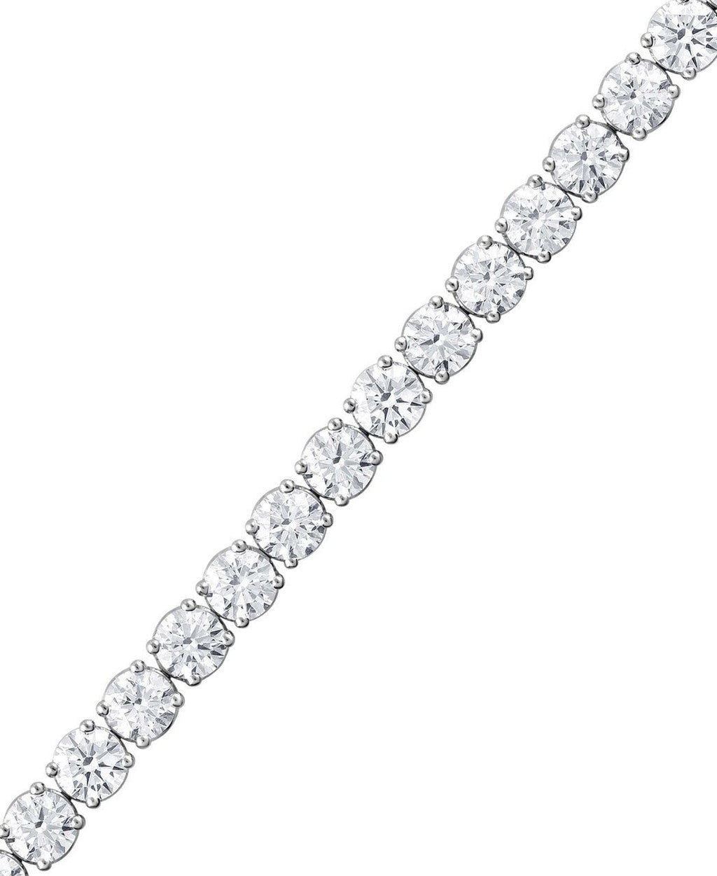 20CTTW Round Cut Diamond Tennis Bracelet