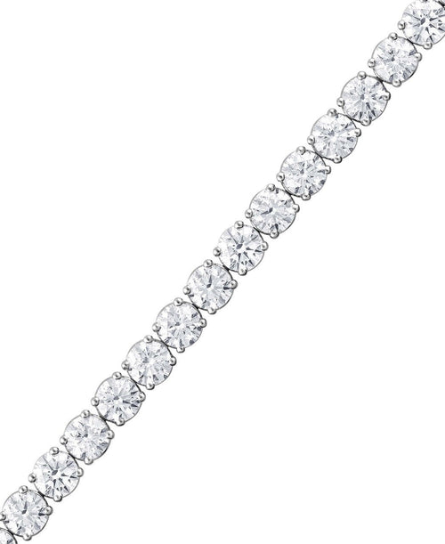 20CTTW Round Cut Diamond Tennis Bracelet