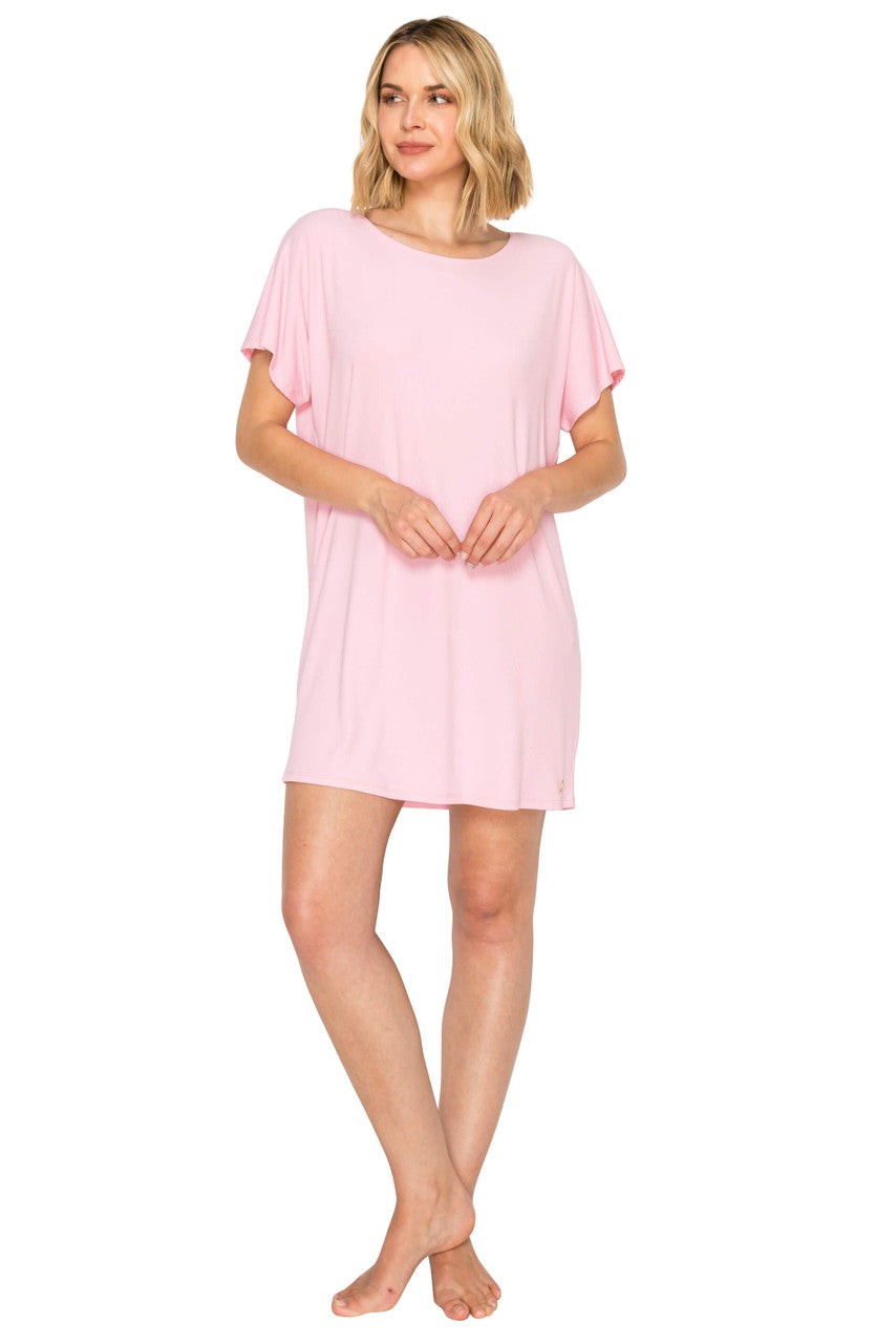 Yummy Modal Rib Dolman Sleep Dress
