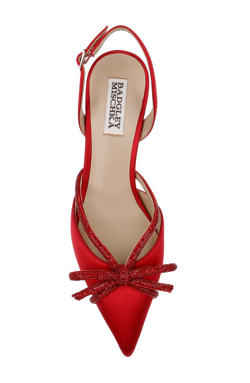 Angelina Slingback Kitten Heels