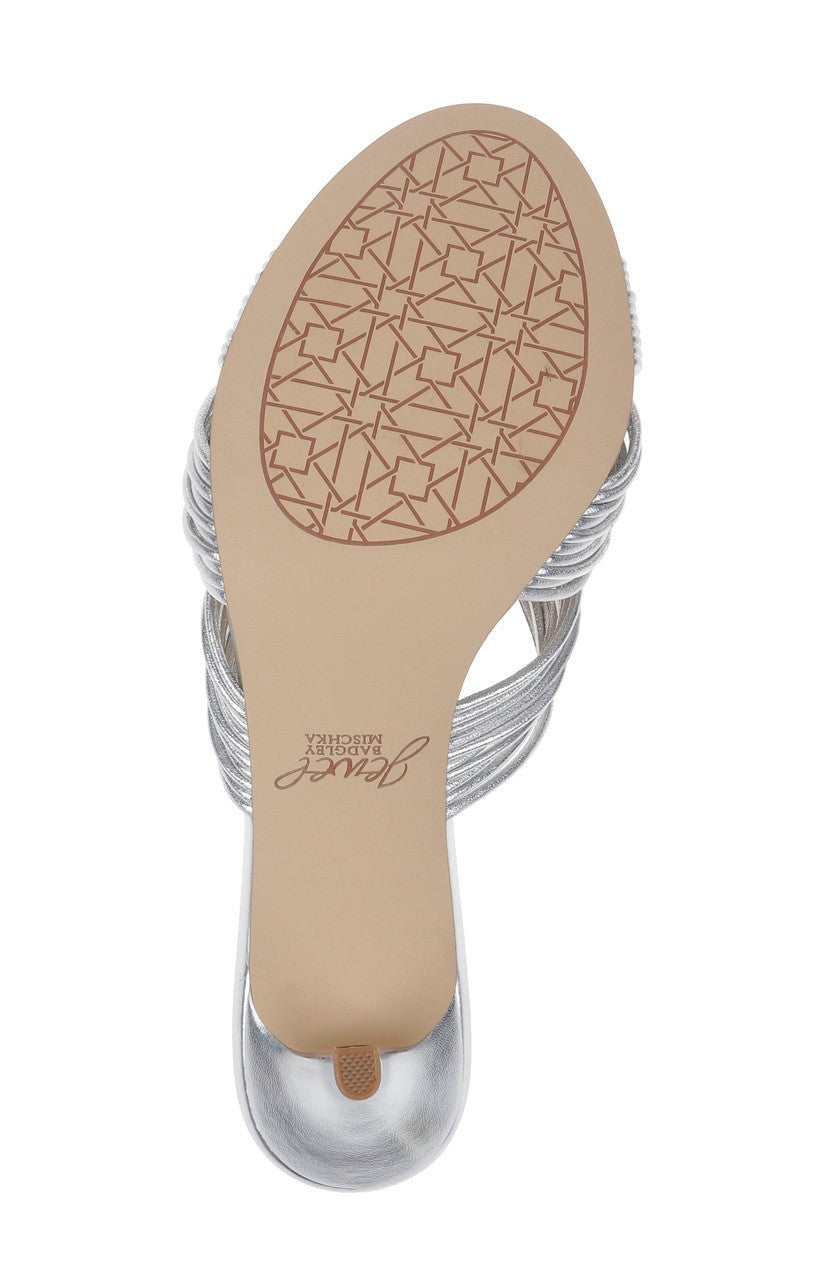 Mia Twisted Leather Mules