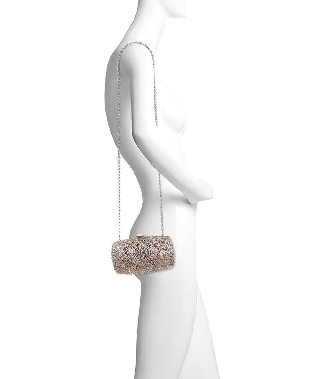 Sheena Crystal Box Clutch