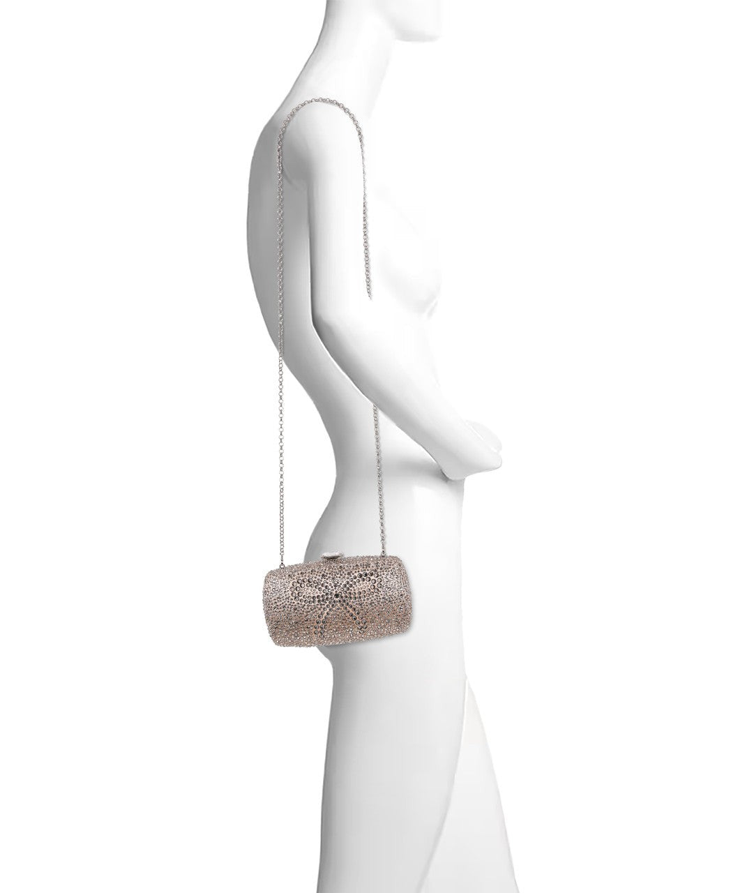 Sheena Crystal Box Clutch
