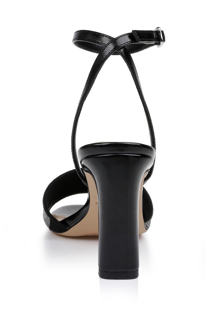 Hattie Block Heel Sandal with Ankle Strap