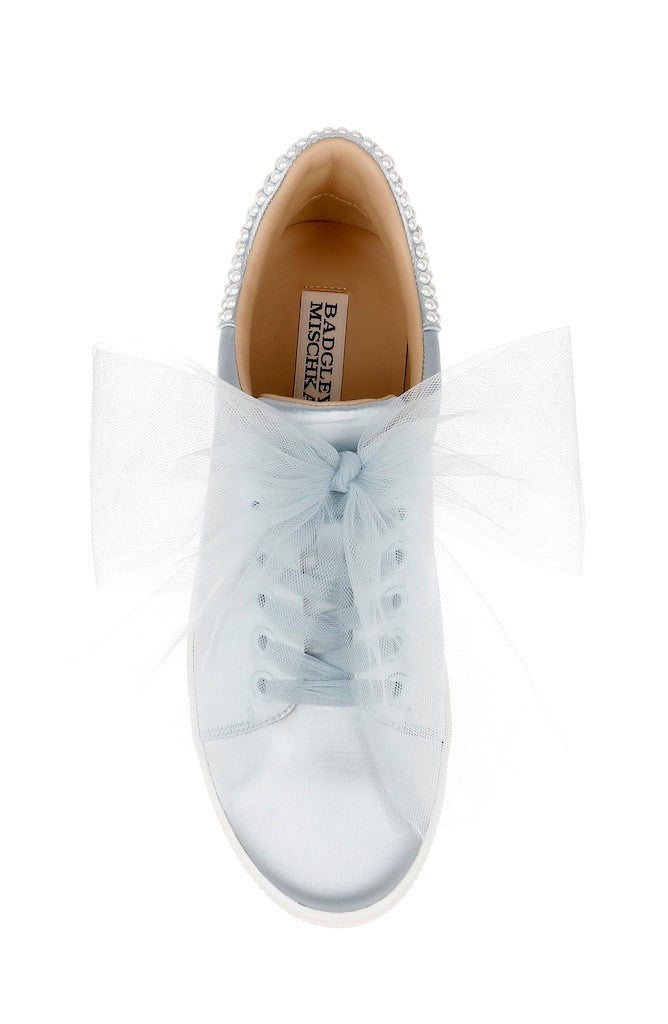 Gem Dressy Satin Sneakers