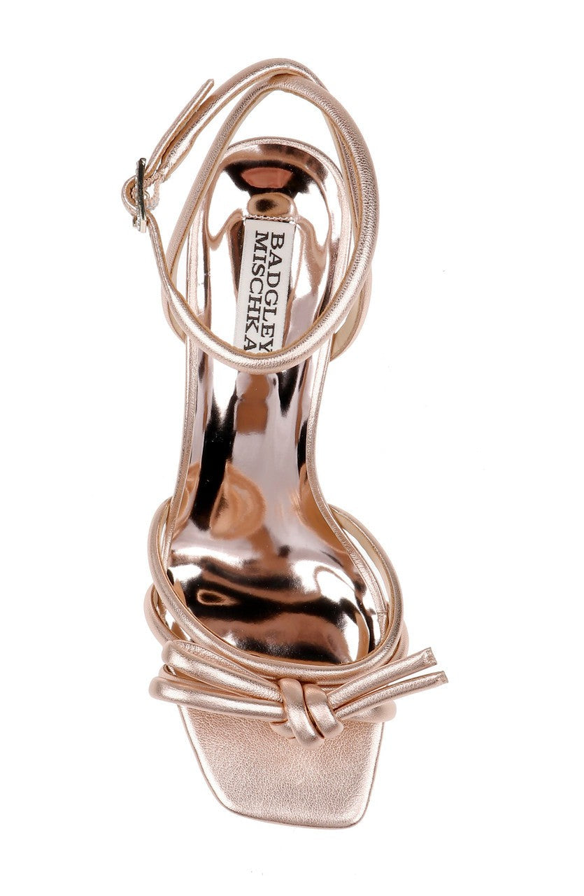 Luciana Knot Detail Wedge Sandal