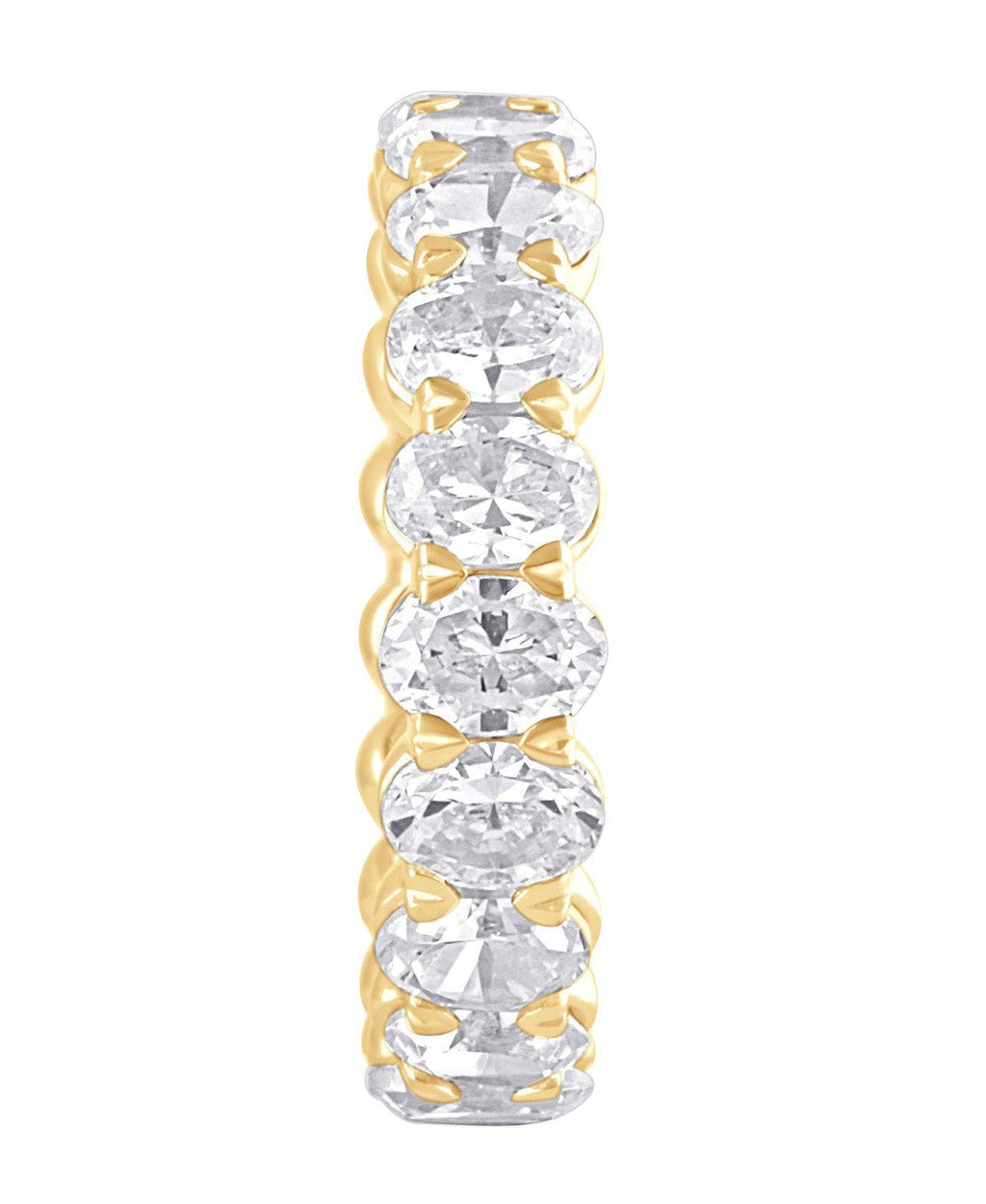 Oval-Cut Eternity Band Ring