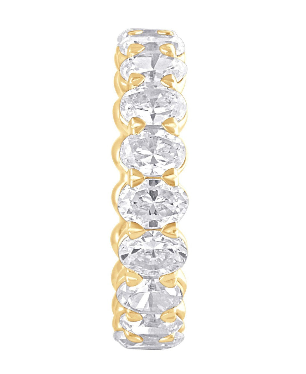 Oval-Cut Eternity Band Ring