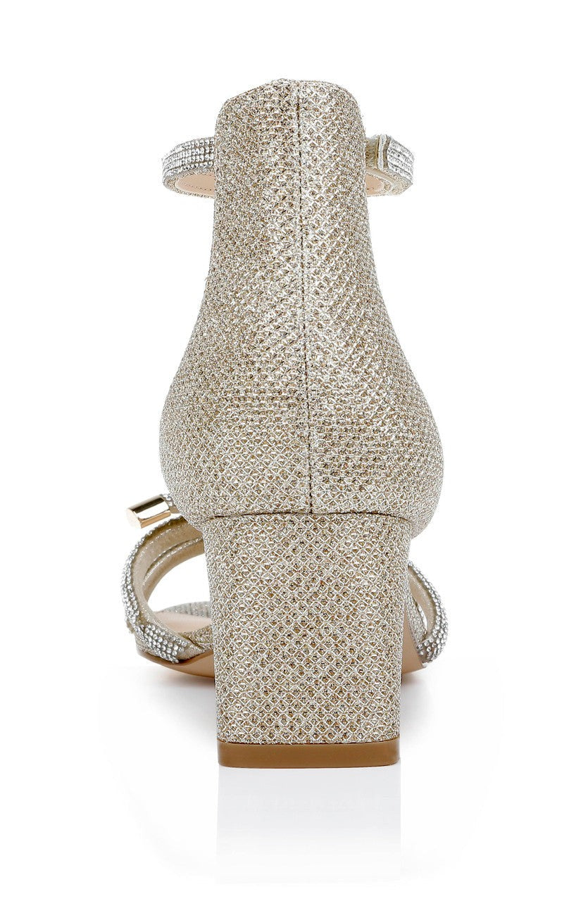 Lena Knotted Mid Heel