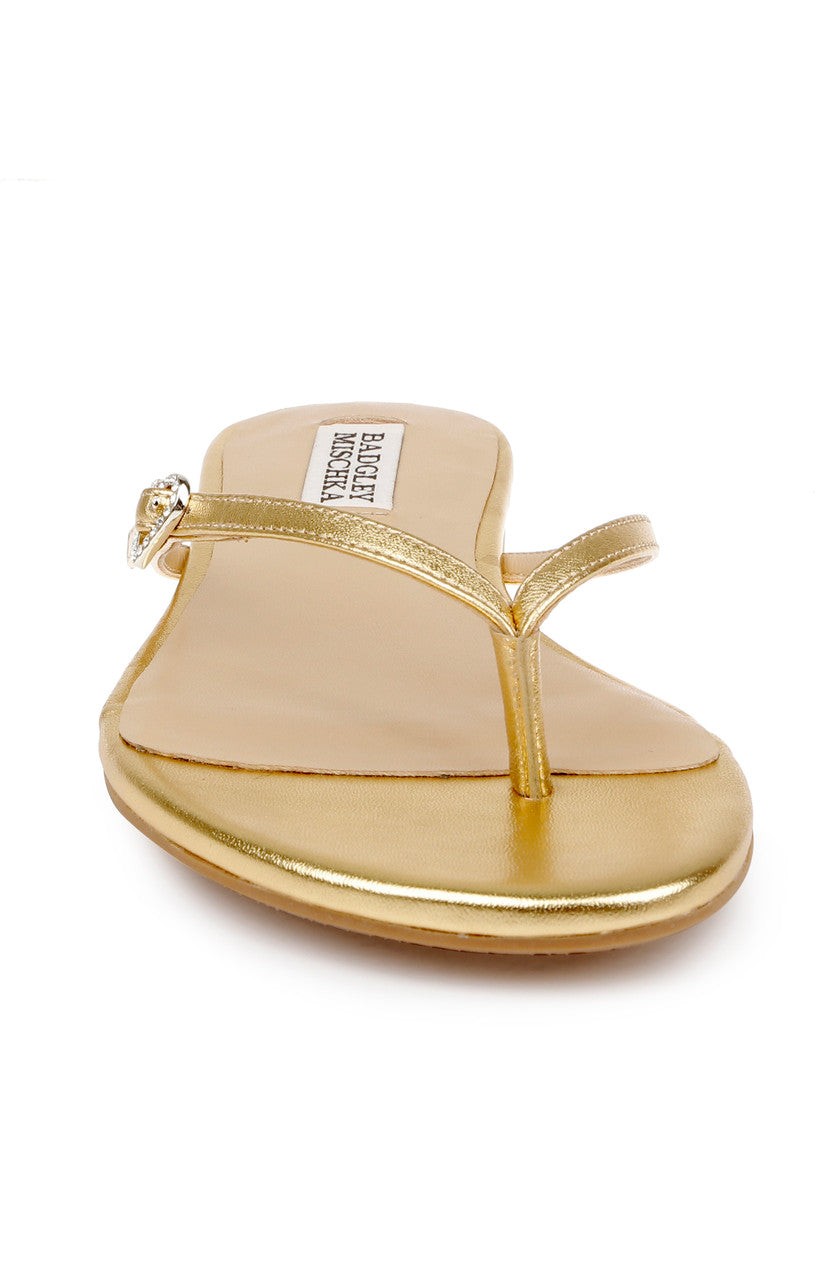 Dynah Leather Thong Sandals