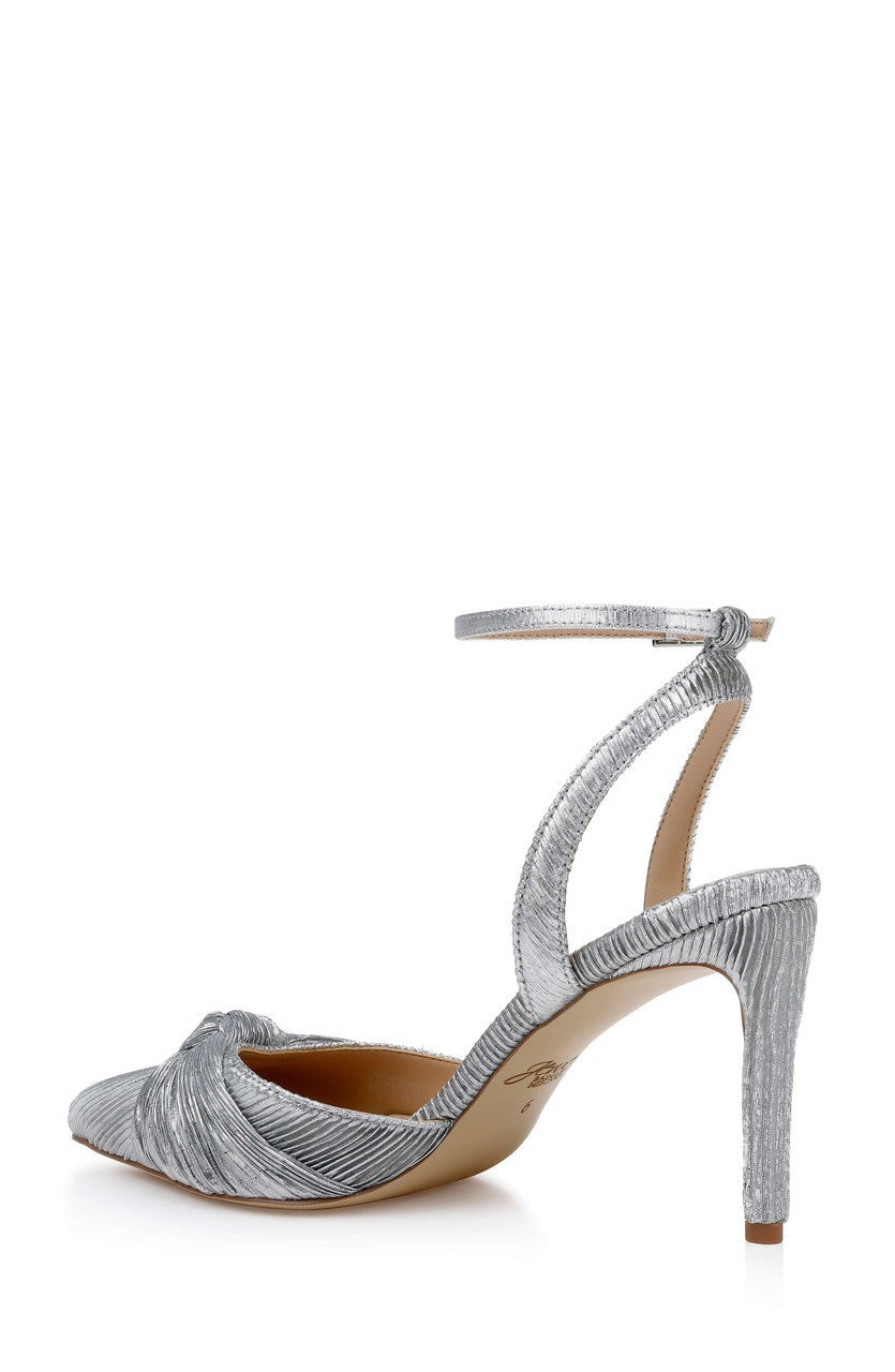 Enid Pointed Toe Ankle Strap Pumps