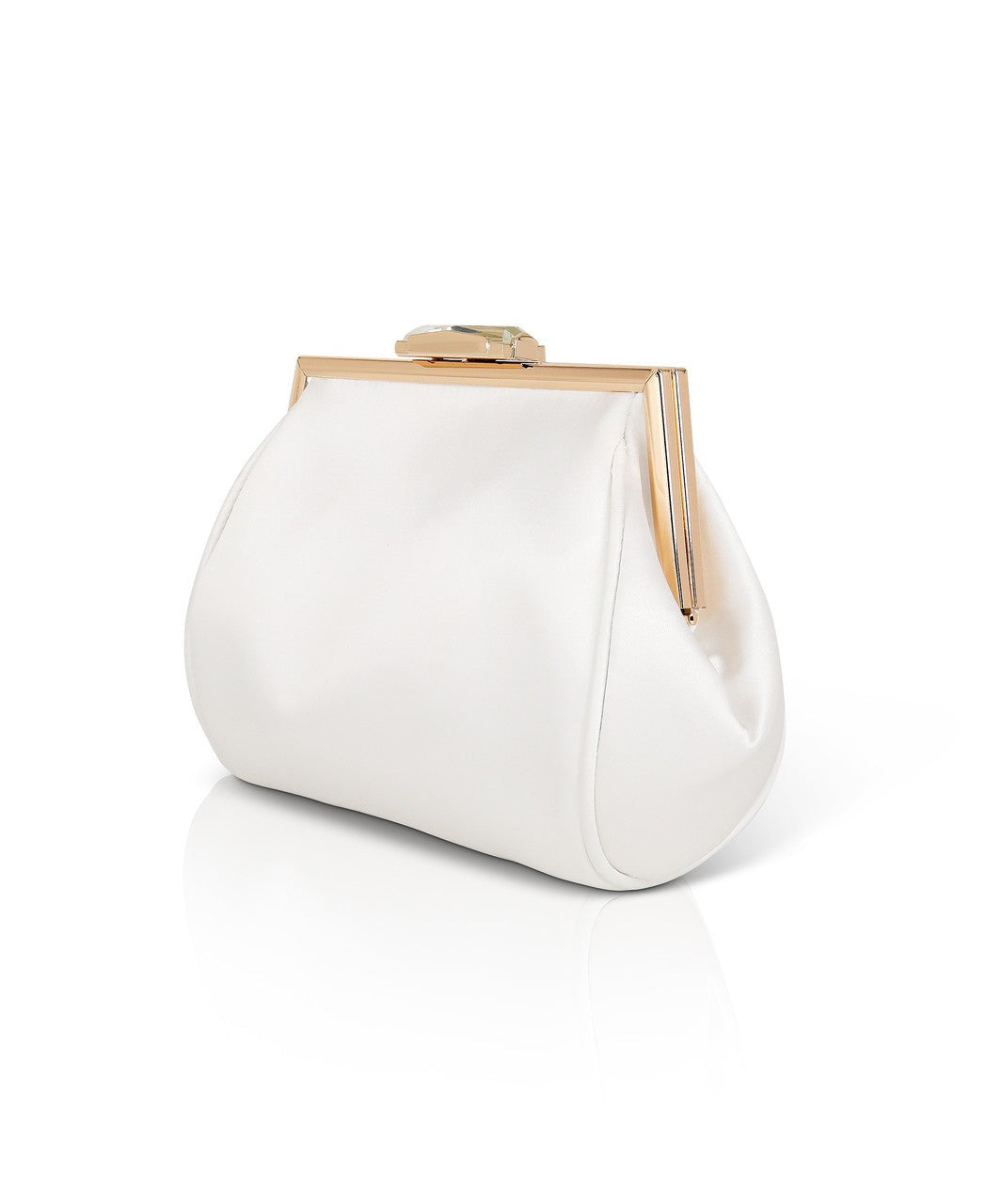 Skye Framed Clutch with Crystal Clasp