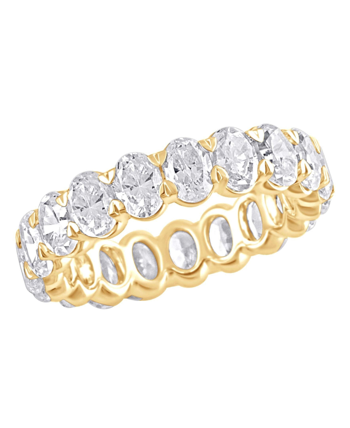 Oval-Cut Eternity Band Ring