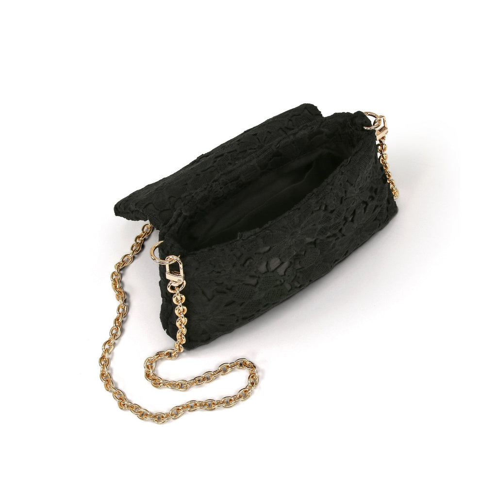 Audrey Crochet Lace Mini Crossbody
