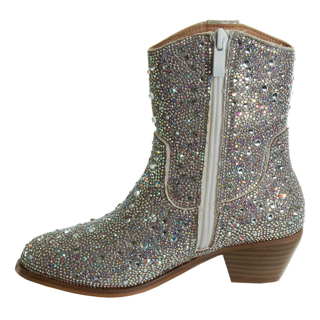 Girls’ Sparkly Cowgirl Boots