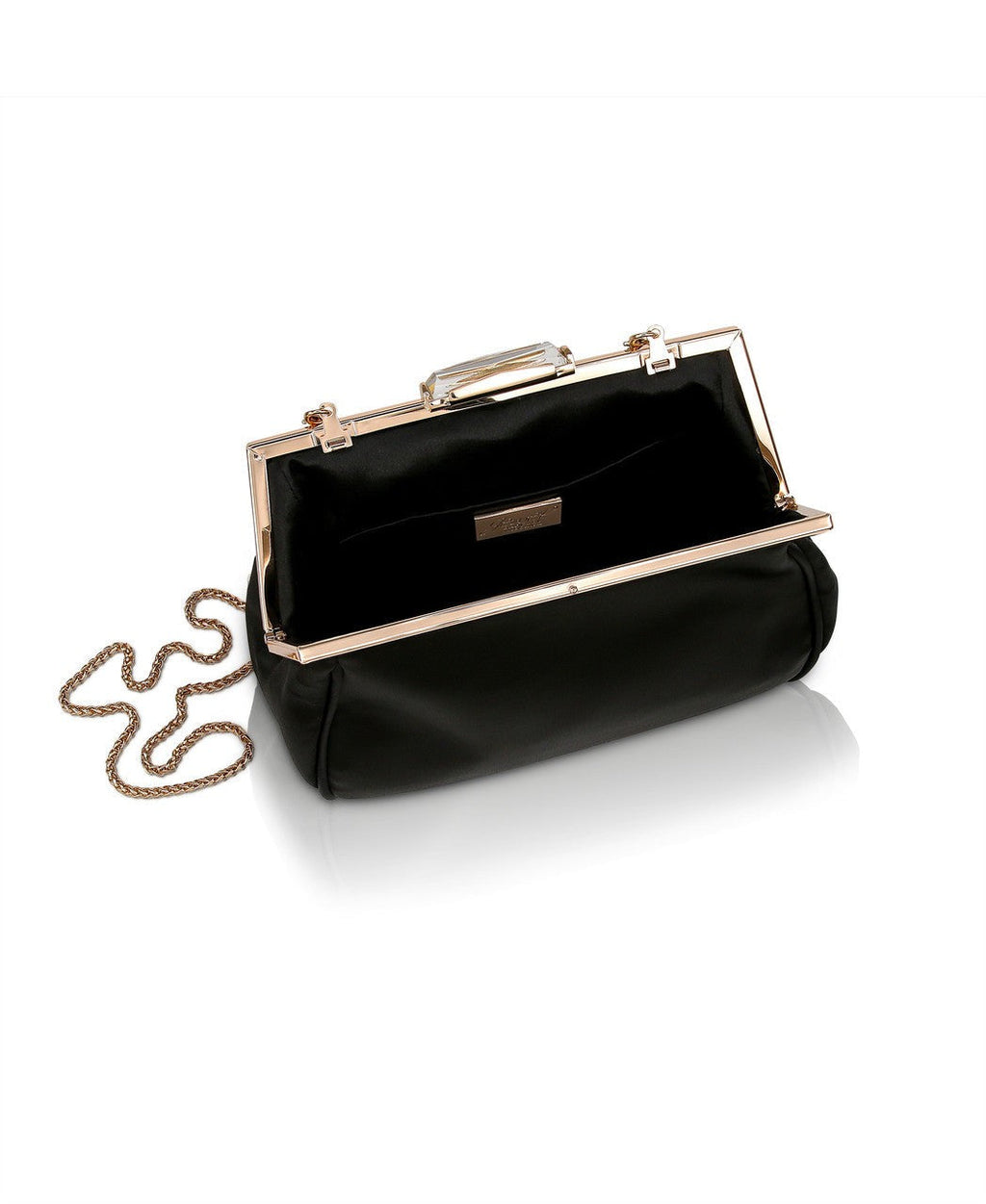 Skye Framed Clutch with Crystal Clasp