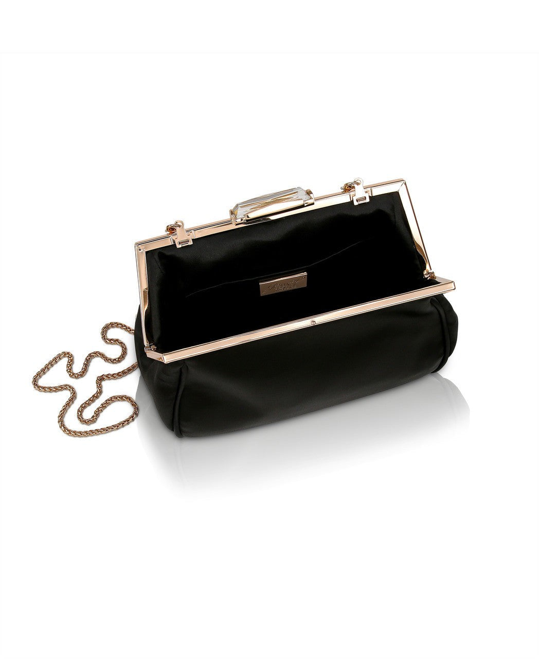 Skye Framed Clutch with Crystal Clasp