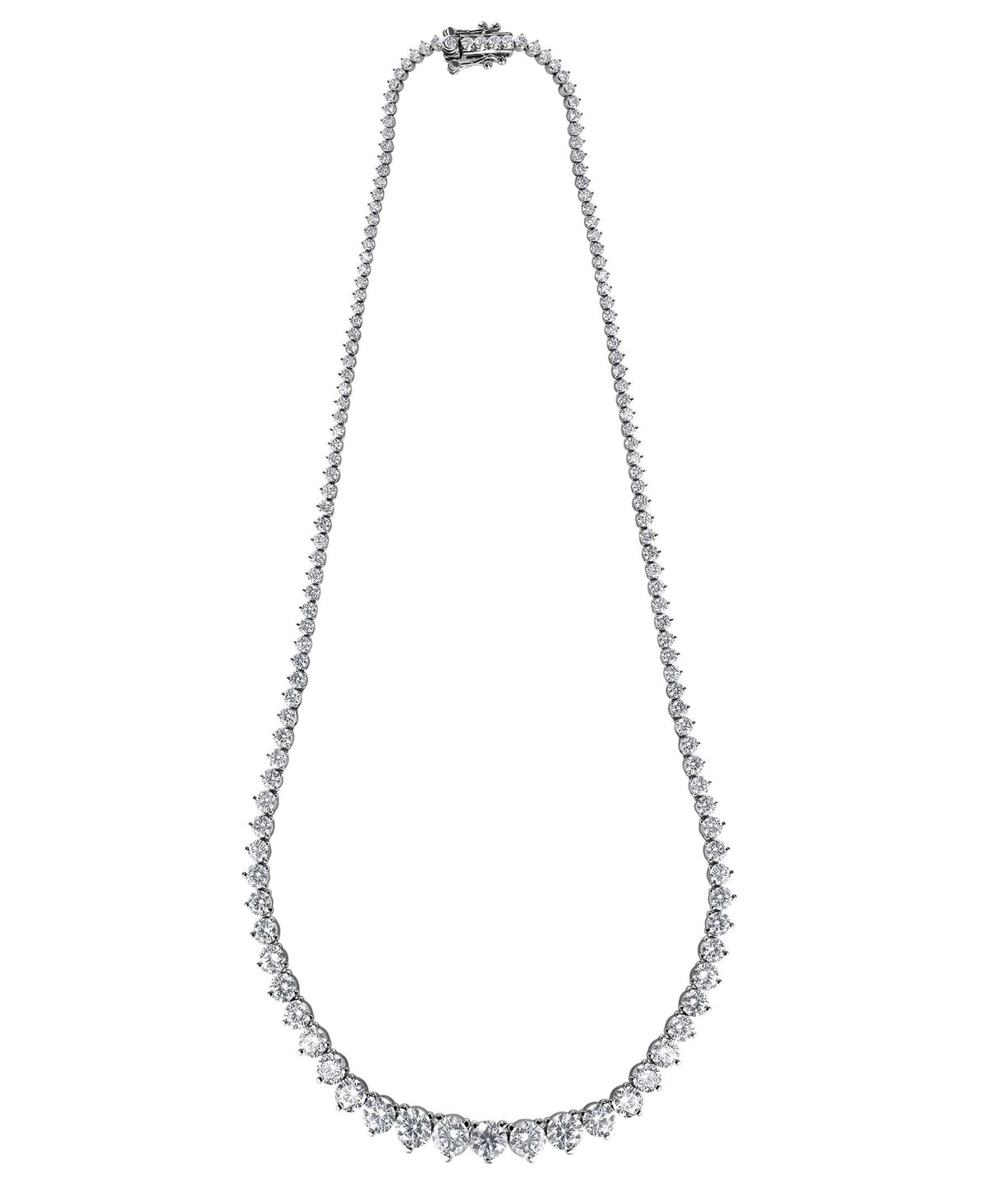 15CTTW Diamond Graduated Collar Necklace
