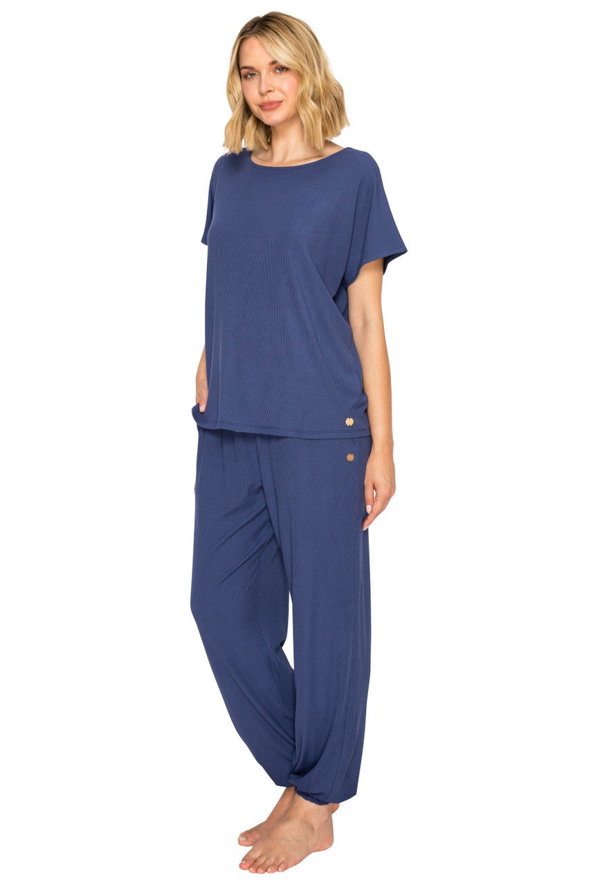 Luxe Rib Modal Blend Dolman Sleeve Jogger Set