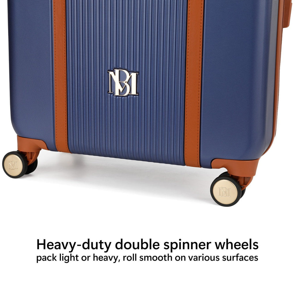 Mia 3 Piece Expandable Retro Luggage Set