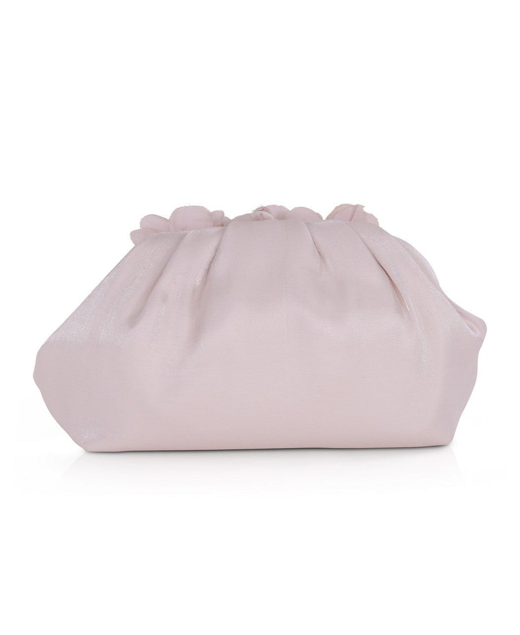 Lottie Floral Applique Pouch Clutch