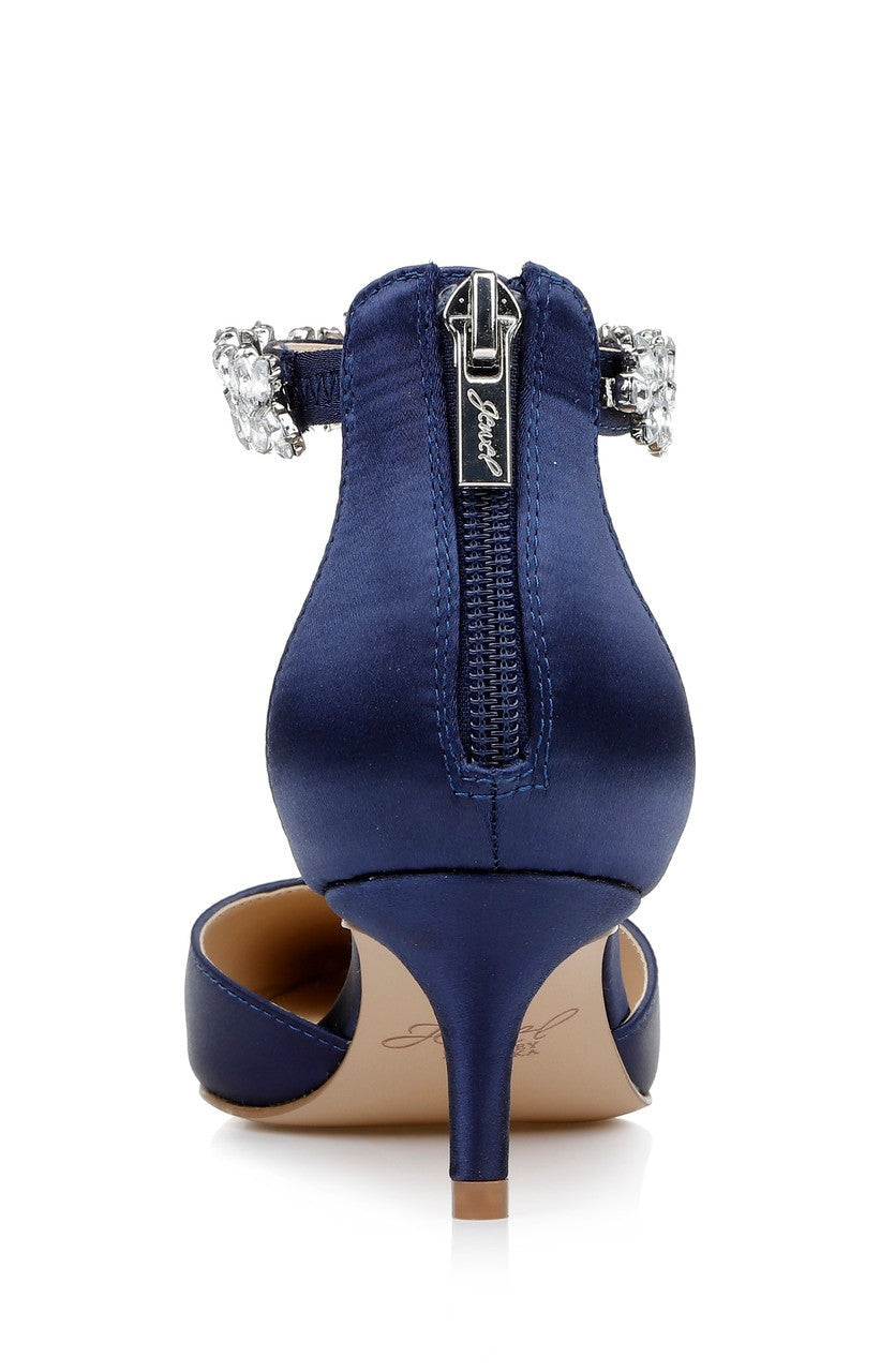 Robles Crystal Embellished Kitten Heel