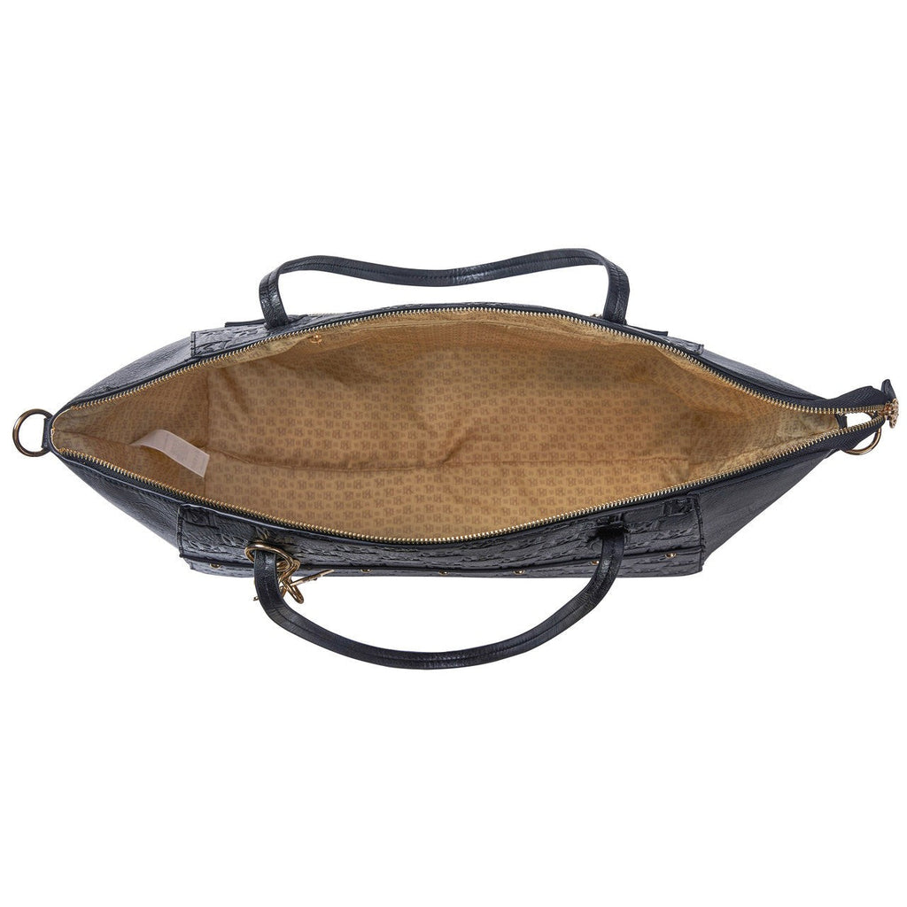 Caroline Vegan Leather Tote Weekender Travel Bag