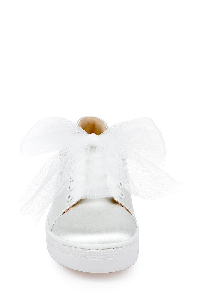 Gem Dressy Satin Sneakers
