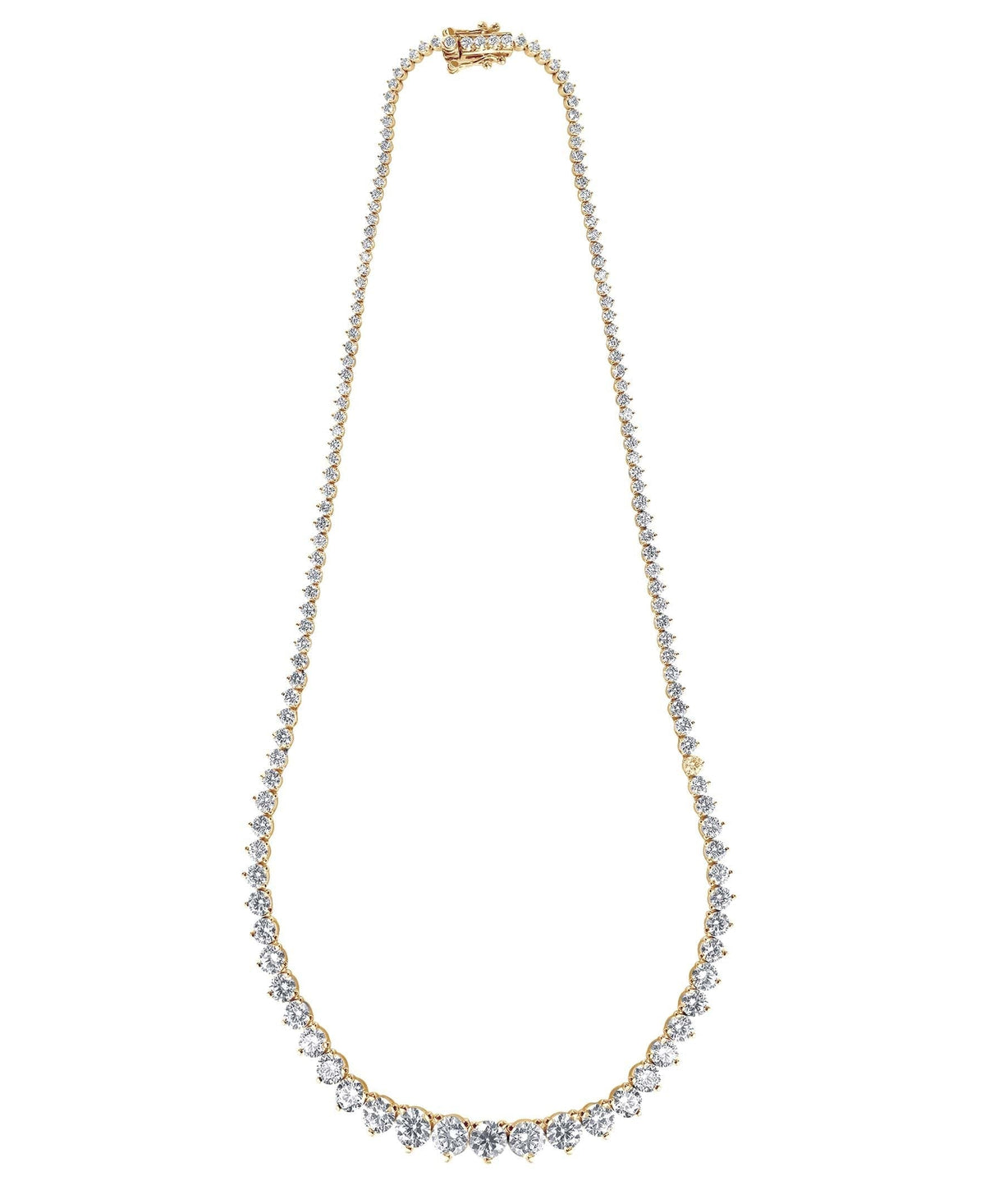 15CTTW Diamond Graduated Collar Necklace