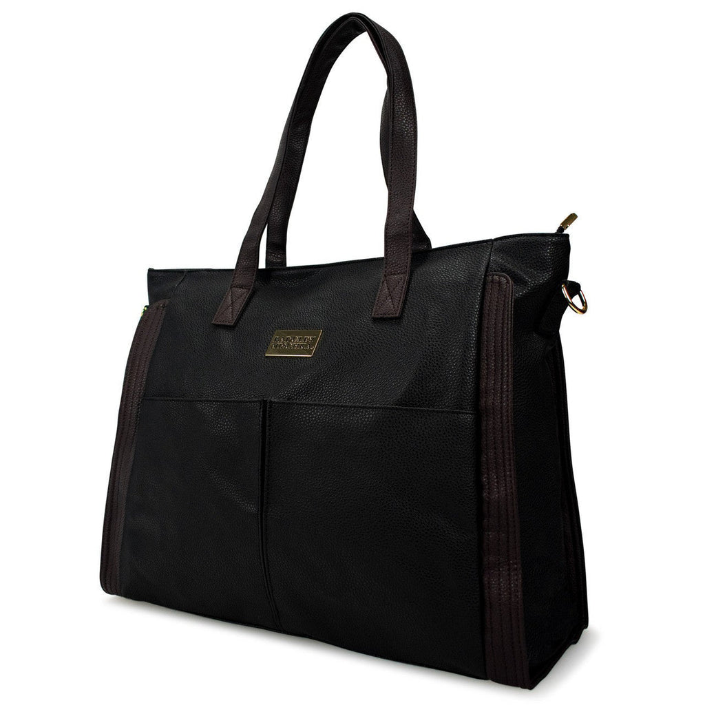 Rose Vegan Leather Travel Tote Weekender Bag