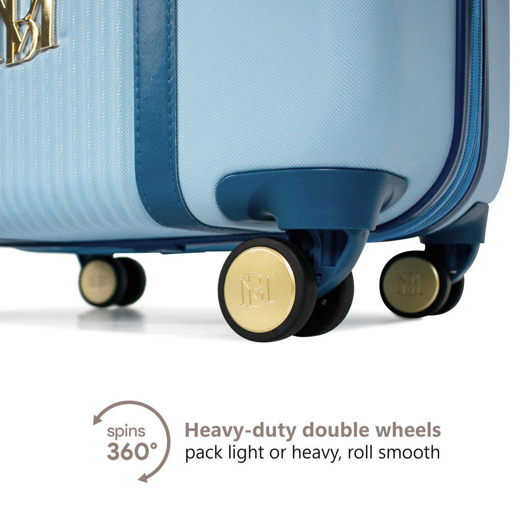 Mia 3 Piece Expandable Retro Luggage Set