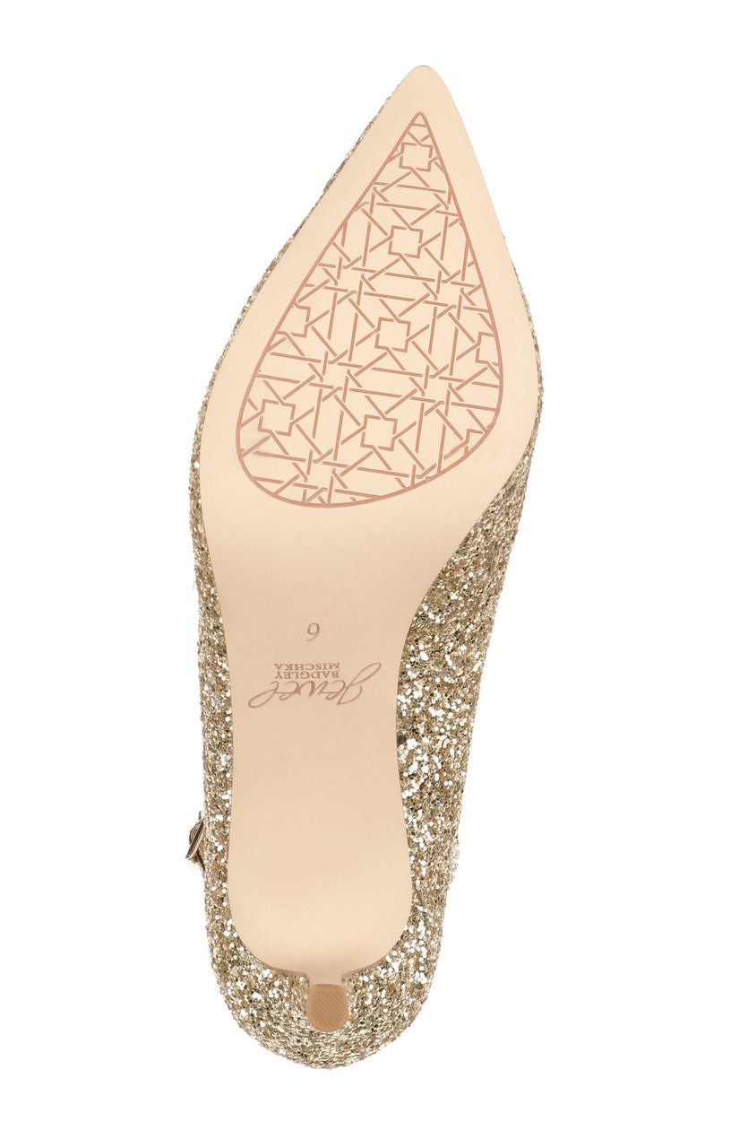 Jamila Ankle Strap Kitten Heel