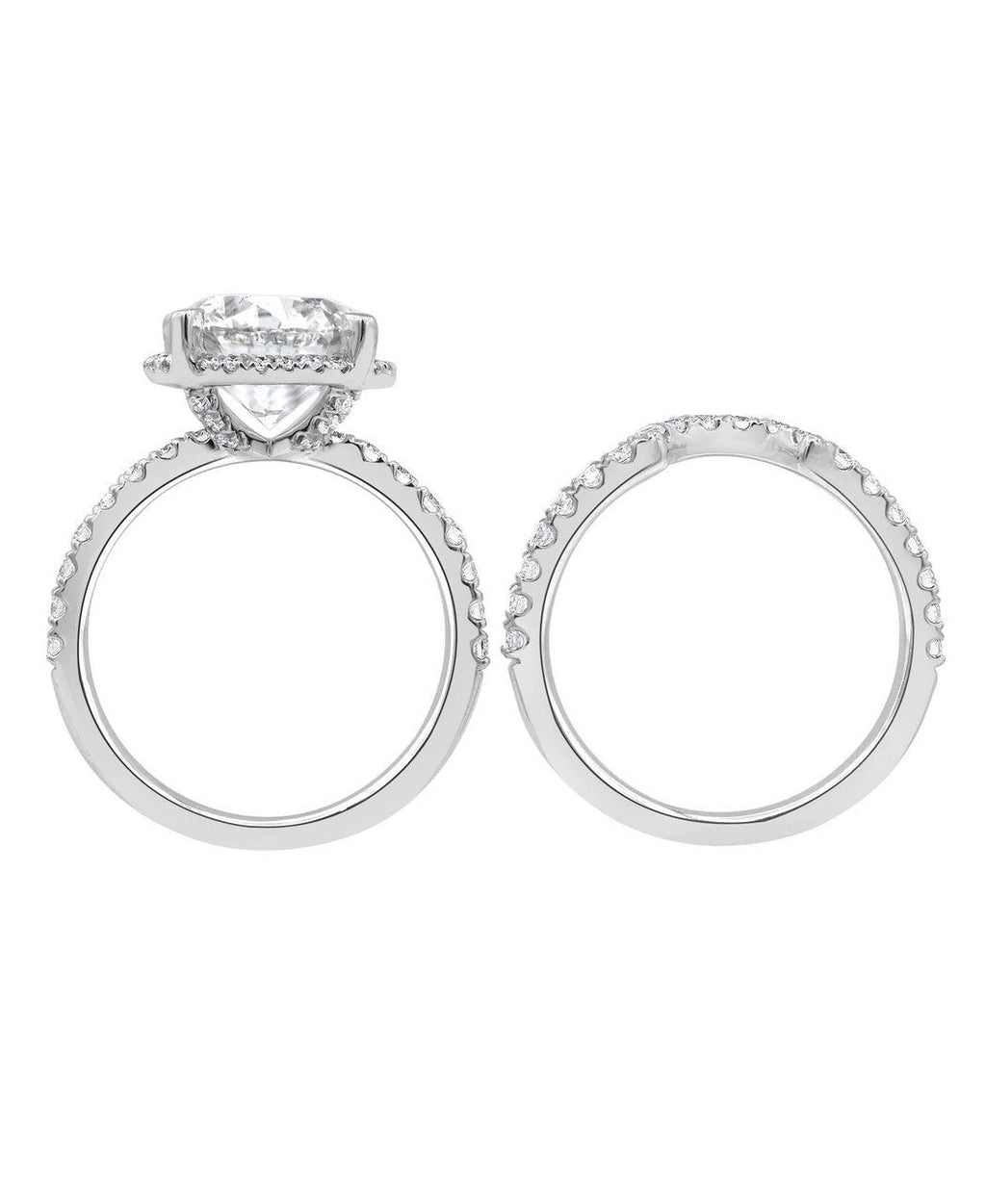 Diamond Rings Bridal Set