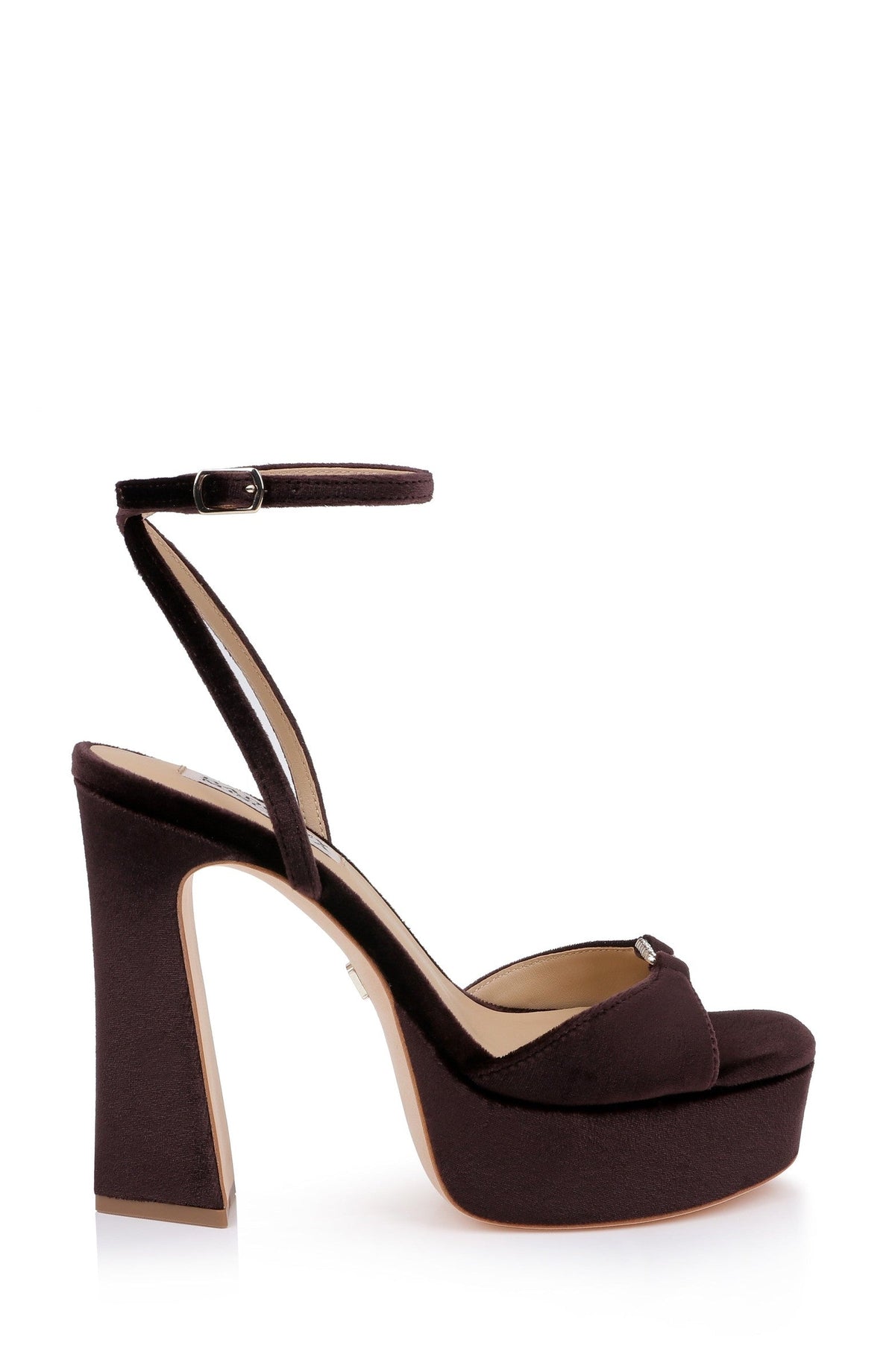 Romina Square Toe Ankle Strap Sandal