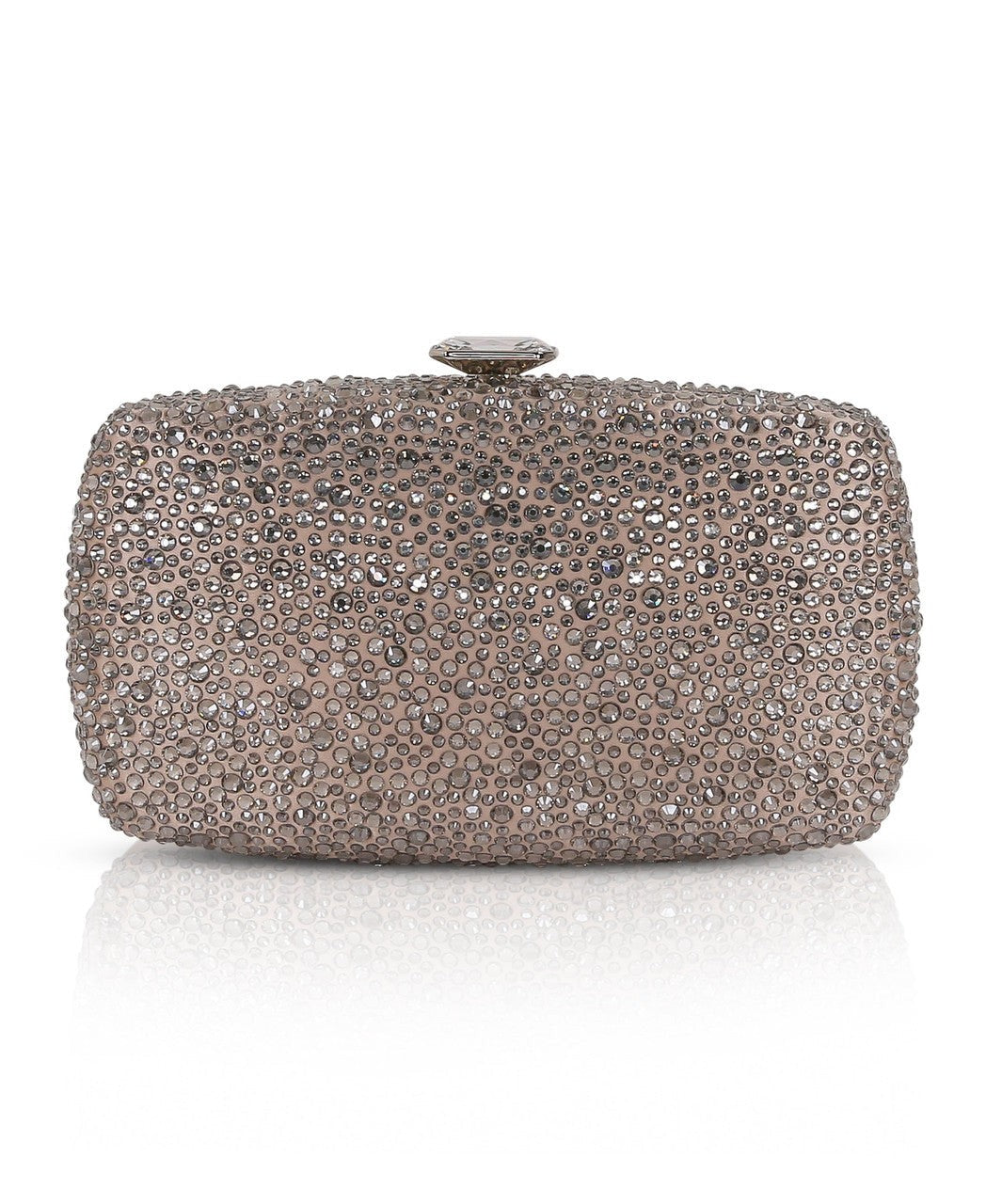 Sheena Crystal Box Clutch