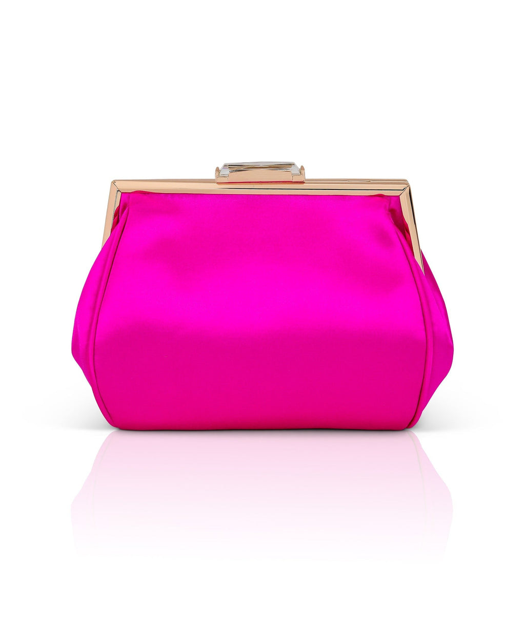 Skye Framed Clutch with Crystal Clasp