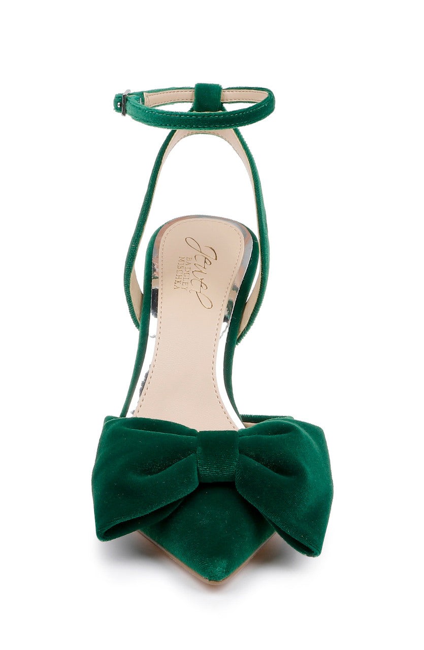 Yanna Satin Stiletto with Bow