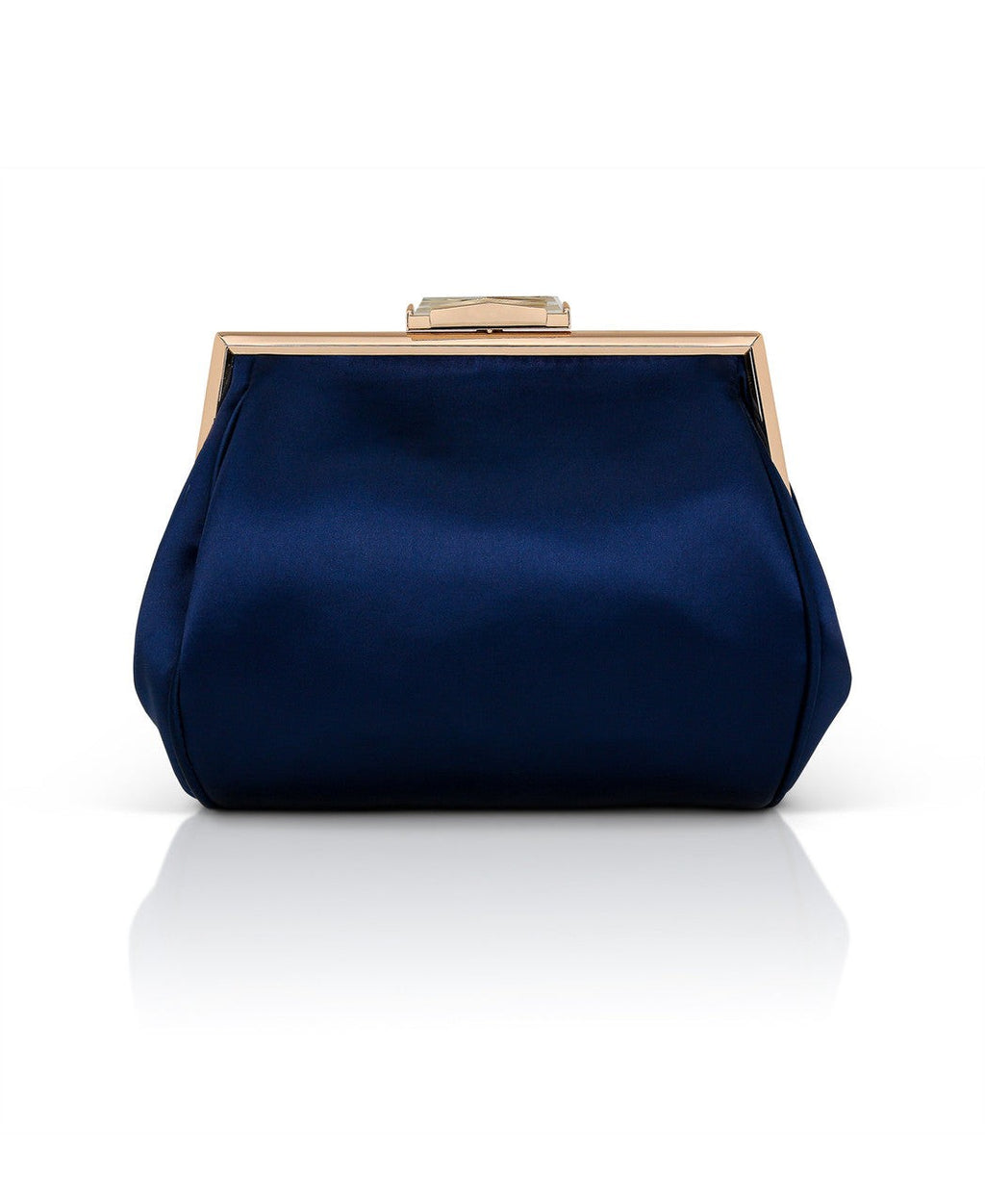 Skye Framed Clutch with Crystal Clasp
